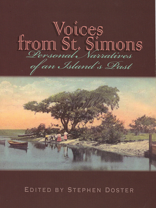 Title details for Voices From St. Simons by Stephen Doster - Available